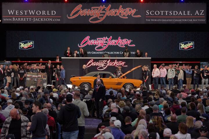 Just 10 minutes from the annual Barrett-Jackson collector car auctions, named America’s No. 1 Attraction for Car Lovers in the 2019 USA Today Readers’ Choice Contest! (Photo credit to www.abc15.com)
