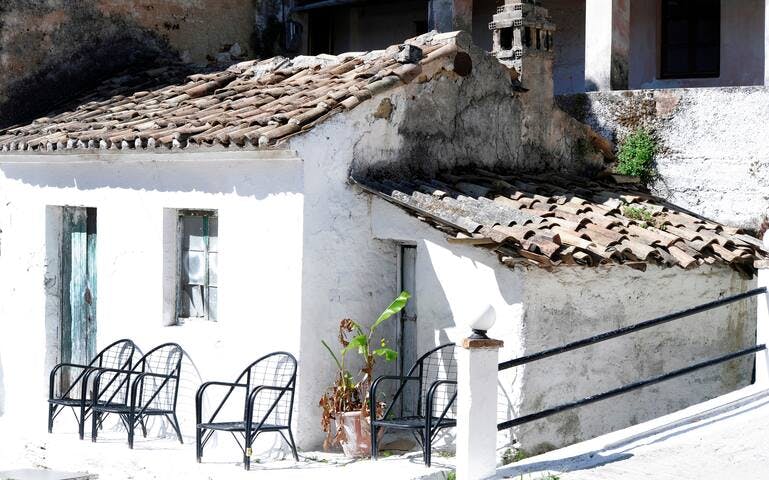 Traditional Cottage on the hillside of Antiperni