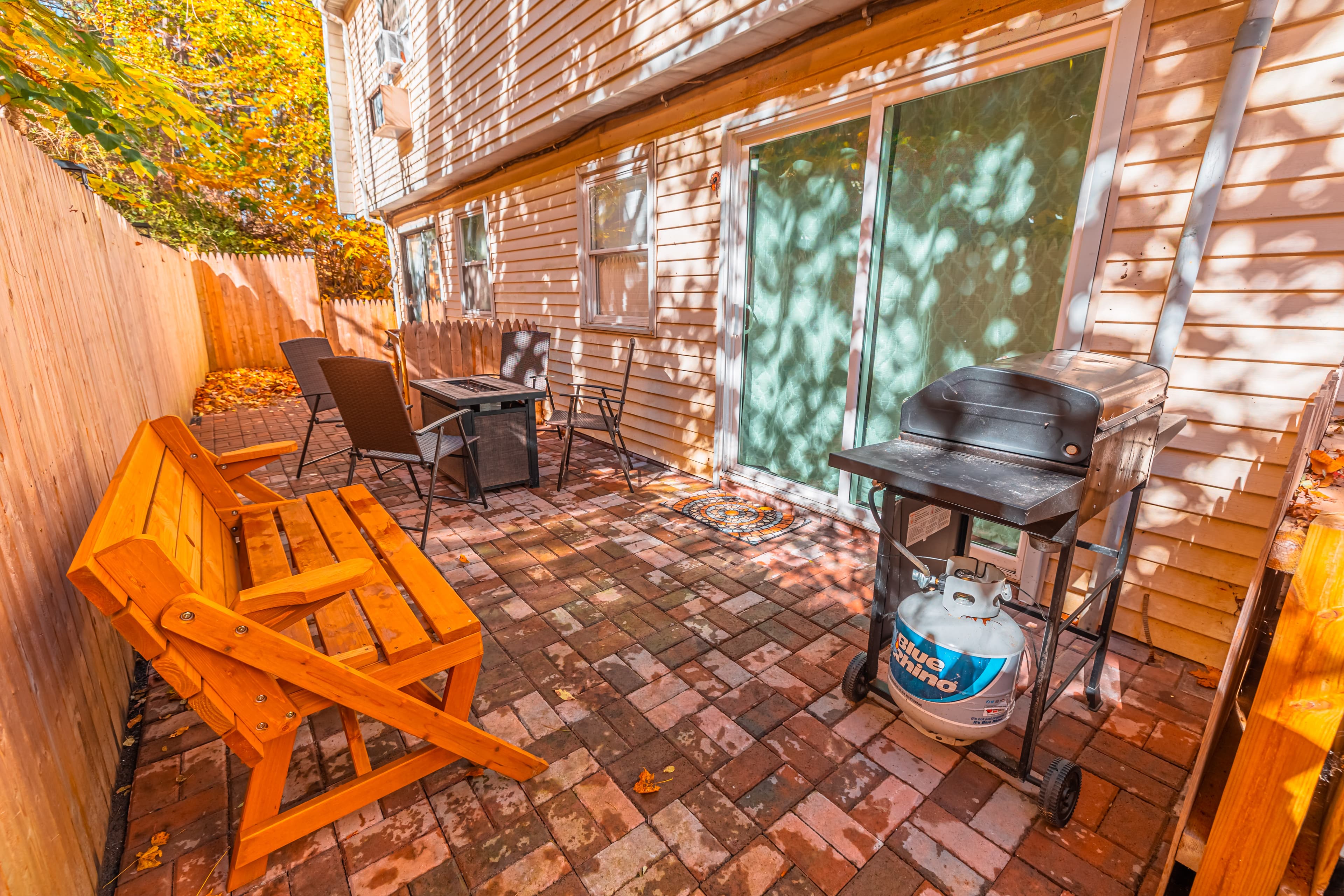 Building 219 back patios