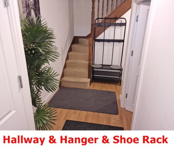 Clothes hanger and shoe Rack