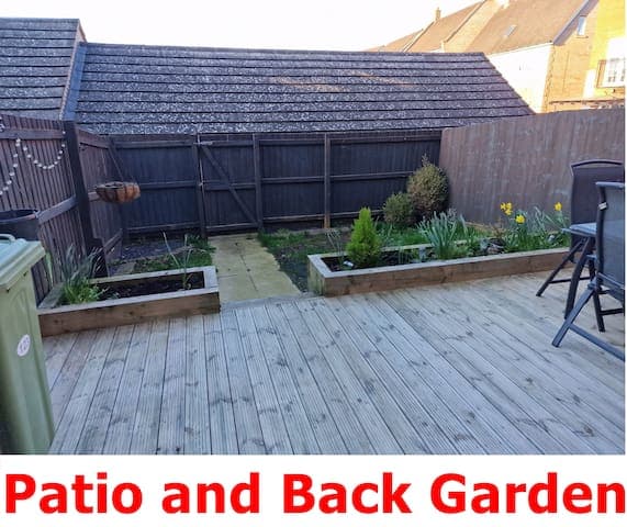 Patio with Garden Chairs