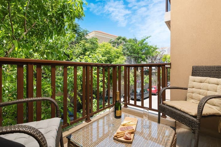 Step into outdoor bliss! Our enchanting patio invites you to soak up the sun and sip your favorite beverage. Whether you're enjoying a peaceful morning coffee or hosting a lively gathering, our patio will leave you feeling rejuvenated.