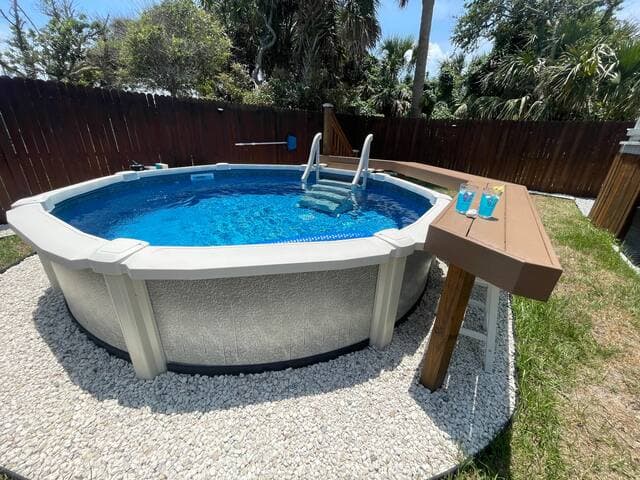 Paradise Found: Pool, Private Yard, Steps to Beach