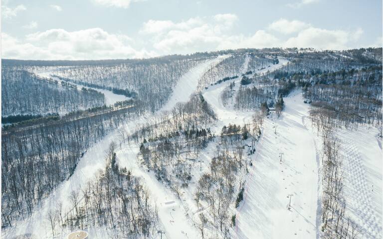 Skiing, 1 mile from the house