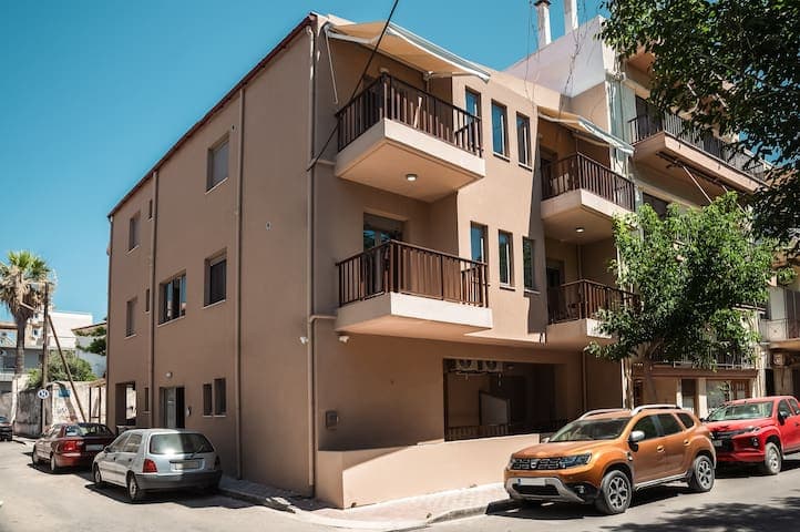 We provide private parking at the back side of the building.