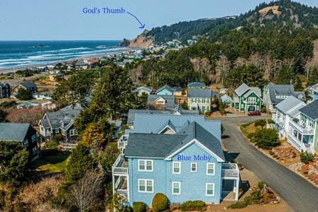 God's Thumb is visible from our house--it's an amazing dramatic hike.
