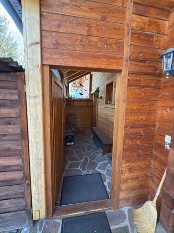 This is main entrance with space to leave your shoes etc.