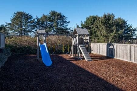 We are right next to a nice little community playground